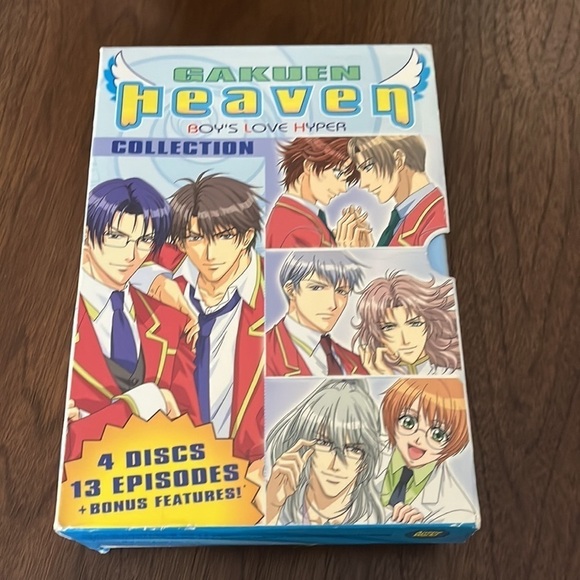 Gakuen HEAVEN Boy's Love Hyper 4 disc DVDs collection set - 13 episodes total - Picture 4 of 13